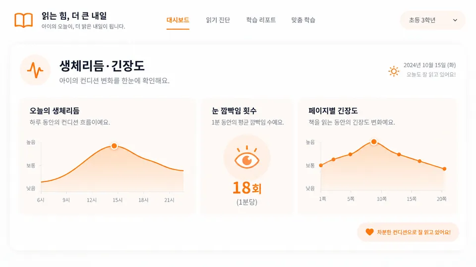 생체리듬 및 긴장도